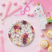 Fall Splendor Bloral Baby Shooting Paper Teller (Party)