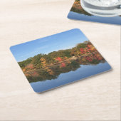 Fall Splendor-Untersetzer Rechteckiger Pappuntersetzer (angewinkelt)