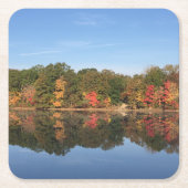 Fall Splendor-Untersetzer Rechteckiger Pappuntersetzer (Vorderseite)