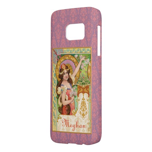 Fall Springtime Art Nouveau Galaxy Case-Mate Samsung Galaxy Hülle (Rückseite Links)