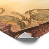 Fall Steampunk Art Poster (Ecke)