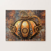 Fall Steampunk Pumpkin Puzzle (Horizontal)