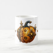Fall Steampunk Pumpkin-Tasse Kaffeetasse (Mittel)