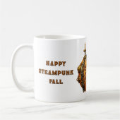 Fall Steampunk Pumpkin-Tasse Kaffeetasse (Links)