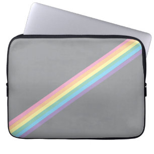 Fall Stormy Sky & Rainbow Tablet Laptopschutzhülle