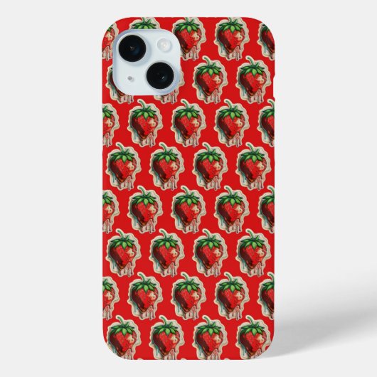 Fall Strawberry Case-Mate iPhone Case-Mate iPhone Hülle (Rückseite)