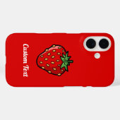 Fall Strawberry Icon Case-Mate iPhone Hülle (Rückseite (Horizontal))