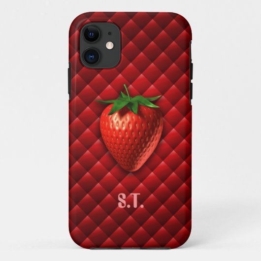 Fall Strawberry iPhone 5 Case-Mate iPhone Hülle (Rückseite)