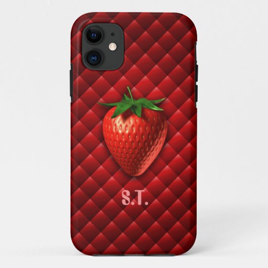 Fall Strawberry iPhone 5 Case-Mate iPhone Hülle (Rückseite)