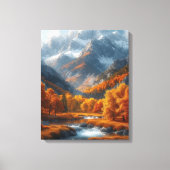 Fall Stream Leinwanddruck (Vorderseite)
