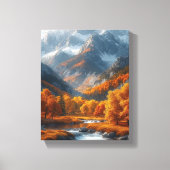 Fall Stream Leinwanddruck (Vorderseite)