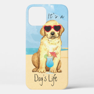 Fall "Summer Gelbe Labrador Case-Mate iPhone" iPhone Hülle