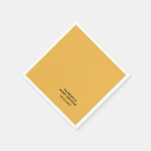 Fall Sunflower Baby Dusche Serviette (Ecke)