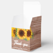 Fall Sunflower | Babydusche Geschenkschachtel (Geöffnet)