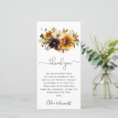 Fall Sunflower Burgundy Blumenzwiebelhochzeit Viel (Stehend Vorderseite)