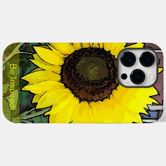 Fall Sunflower Case-Mate iPhone Case-Mate iPhone Hülle (Rückseite (Horizontal))