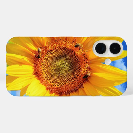 Fall Sunflower iPhone Case-Mate iPhone Hülle (Rückseite (Horizontal))