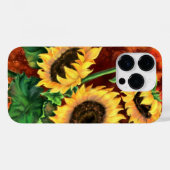 Fall Sunflower iPhone Case-Mate iPhone Hülle (Rückseite (Horizontal))