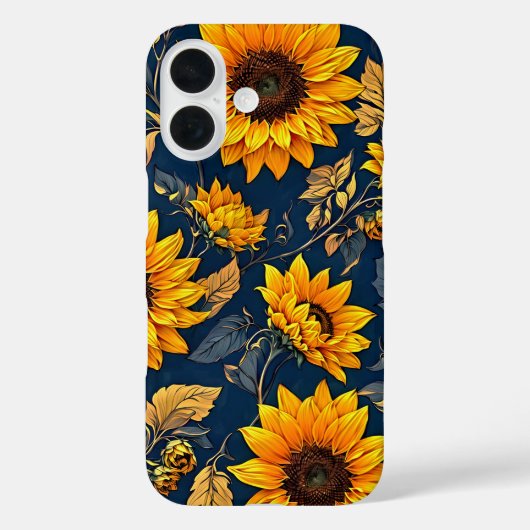 Fall Sunflower Symphony iPhone Case-Mate iPhone Hülle (Rückseite)