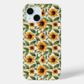 Fall Sunflower Theme iPhone 15 Case-Mate iPhone Hülle (Rückseite)