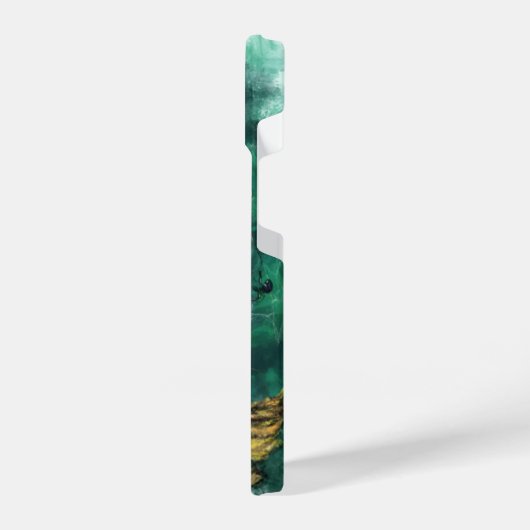 Fall Sunflower Woman iPhone Hülle (Linke Seite)