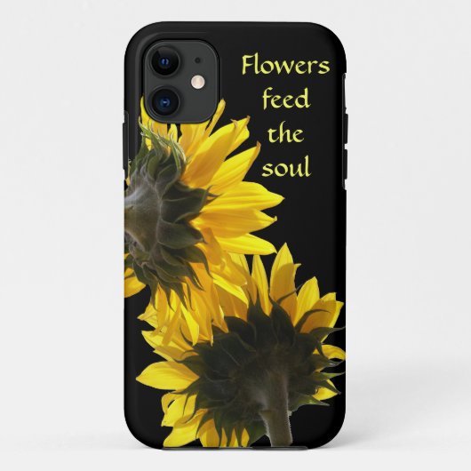 Fall Sunflowers iPhone 5 Case-Mate iPhone Hülle (Rückseite)