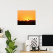 Fall Sunrise bricht 20x16 Poster Print Wall Art (Heimbüro)