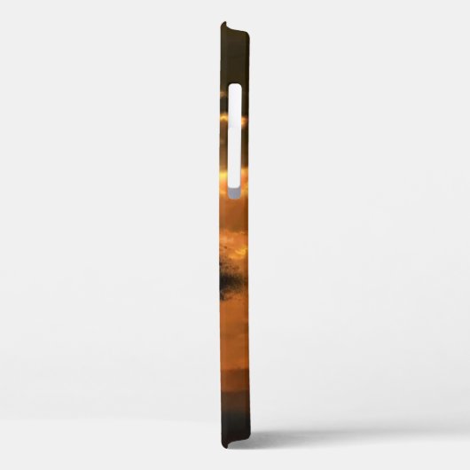 Fall Sunrise Tree Sunams iPhone Case-Mate iPhone Hülle (Rückseite / Links)