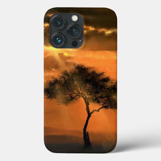 Fall Sunrise Tree Sunams iPhone Case-Mate iPhone Hülle (Rückseite)