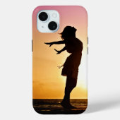 Fall Sunset Girl iPhone Case-Mate iPhone Hülle (Rückseite)