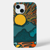 Fall Sunset Mountains Case-Mate iPhone Case-Mate iPhone Hülle (Rückseite)