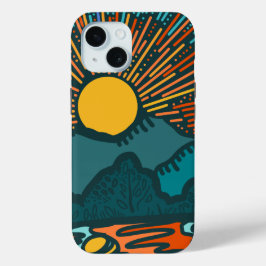 Fall Sunset Mountains Case-Mate iPhone Hülle