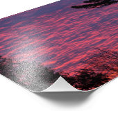 Fall Sunset, Ohio Fotodruck (Ecke)