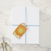 Fall Sunshine Herbst Geburtstagsparty Geschenkanhänger (Mit Garn)