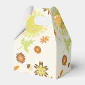 Fall Sunshine Herbst Geburtstagsparty Geschenkschachtel (Rückseite)