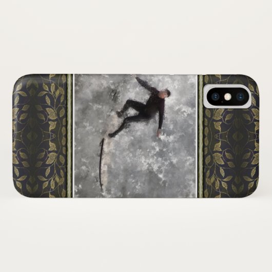 Fall Surfer iPhone X Case-Mate iPhone Hülle (Rückseite (Horizontal))