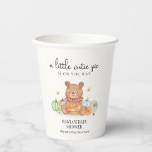 Fall Süsse Pumpkin Pie Teddy Bear Baby Dusche