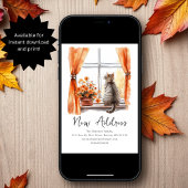 Fall Tabby Cat | Wir haben eine neue Adresse versc Ankündigung