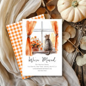 Fall Tabby Cat | Wir haben eine neue Adresse versc Ankündigung