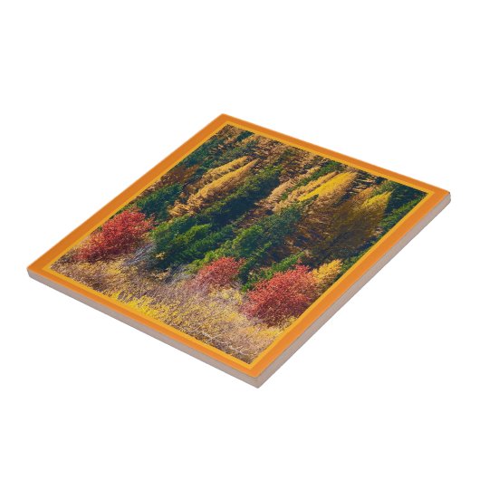 Fall Tamarack Fliese (Seite)