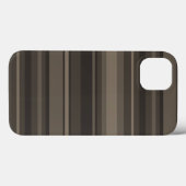 Fall Taupe Stripes Case-Mate iPhone Hülle (Rückseite (Horizontal))