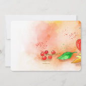 Fall Tea Einladung (Rückseite)