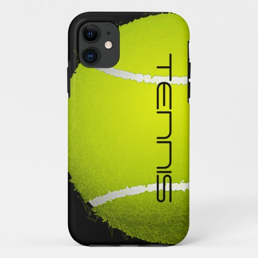 Fall Tennis Design iPhone 5 Case-Mate iPhone Hülle (Rückseite)