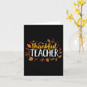 Fall Thanker Lehrer Erntedank Karte (Gelbe Blume)