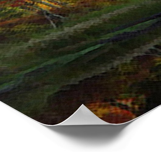 Fall & the river  poster (Ecke)