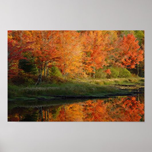 Fall & the river  poster (Vorne)