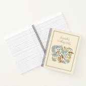 Fall Theme Wedding Plans Notizblock (Innenseite)