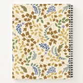 Fall Theme Wedding Plans Notizblock (Rückseite)