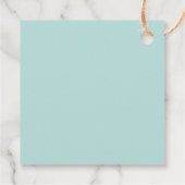 Fall-Themed Blätter Berries Pumpkin Erntedank Geschenkanhänger (Rückseite)