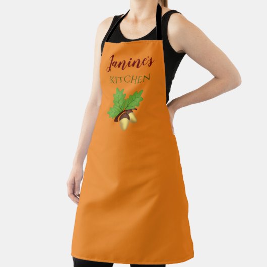 Fall Themed Kitchen Schürze mit Acorns (InSitu)